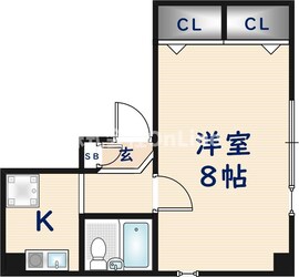 セサミハイムの物件間取画像